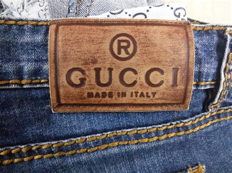 gucci jeans real or fake